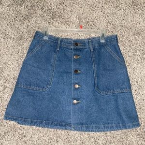 Romwe jean skirt